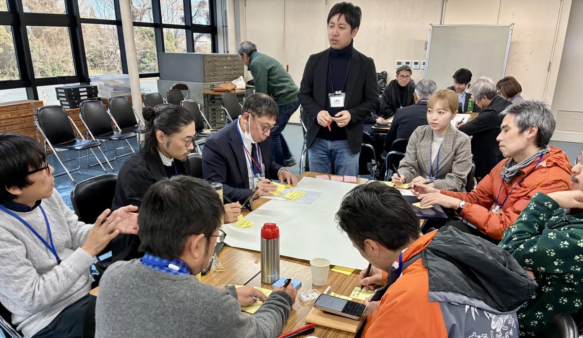 共創ワークショップの様子（2026年1月、熊本市動植物園）